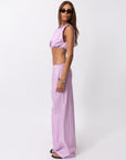 Lavender/White