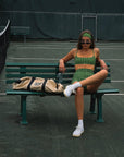 Court Green/White