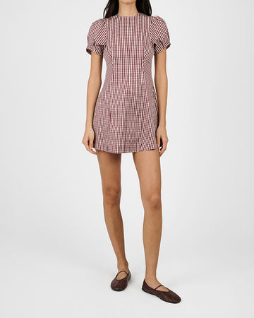 [Plum/Ivory] - Model