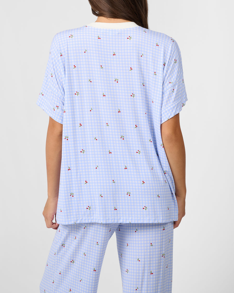 Baby Blue/Ivory