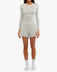 [Heather Grey] - Model 
