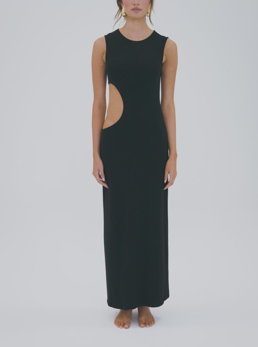 Cutout Maxi Dress